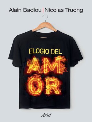 cover image of Elogio del amor